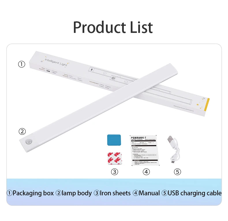 Luz LED Inteligente com Sensor de Movimento